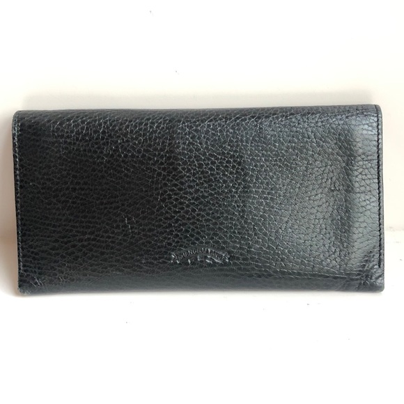 Relisted - Shanghai Tang Black/Red Star Leather Wallet - Picture 5 of 6